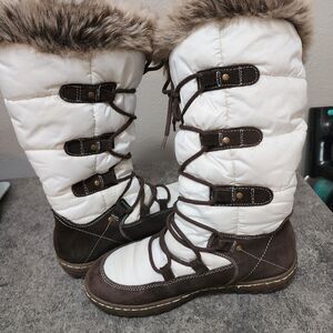 Wanderlust Helena White Faux Fur Thinsulate Winter Snow Boots 9W